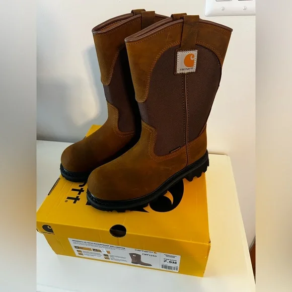 Carhartt Women’s Brown Work Boots - Picture 9 of 12
